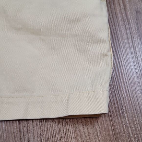 ☔️🔹️J. Crew Yellow Classic Twill Weathered Chino Shorts Size 4 - Picture 7 of 10